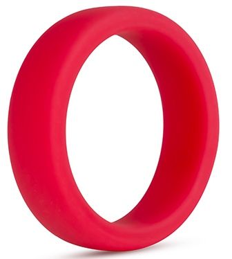 Красное эрекционное кольцо Silicone Go Pro Cock Ring - Blush Novelties - в Перми купить с доставкой