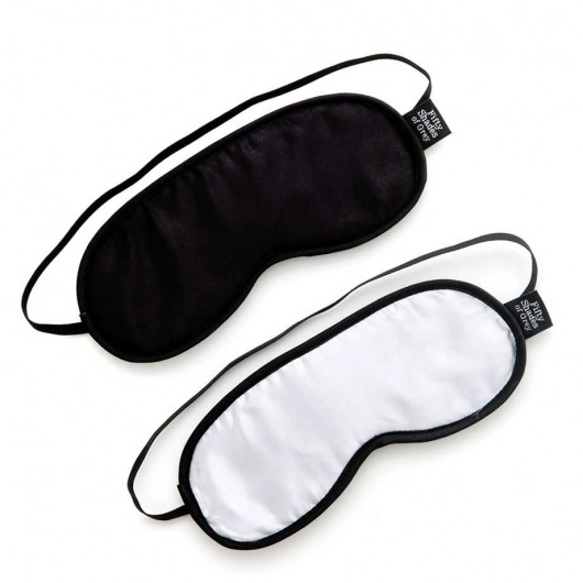 Набор из двух масок на глаза Soft Blindfold Twin Pack - Fifty Shades of Grey - купить с доставкой в Перми