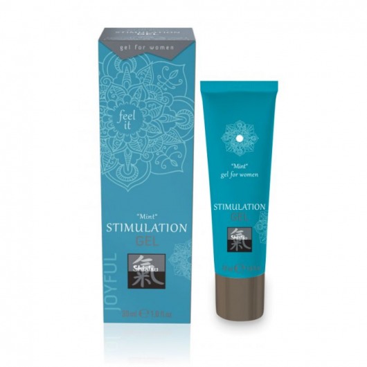 Возбуждающий интимный гель STIMULATION GEL Mint - 30 мл. - Shiatsu - купить с доставкой в Перми