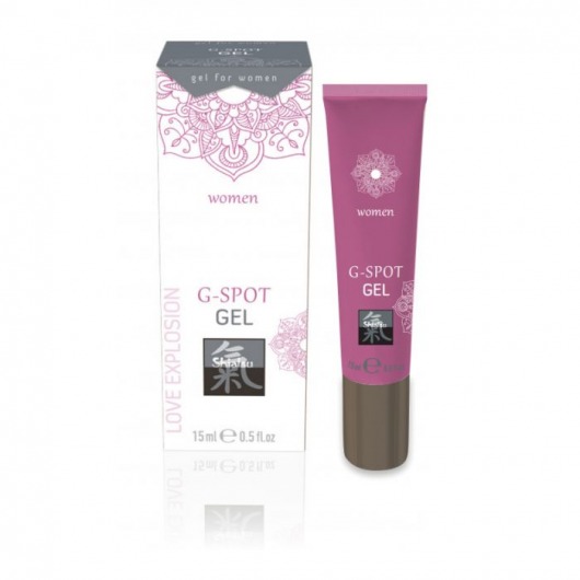 Возбуждающий интимный гель G-SPOT GEL - 15 мл. - Shiatsu - купить с доставкой в Перми