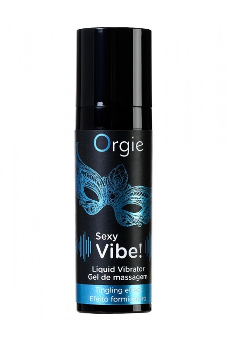 Гель для массажа ORGIE Sexy Vibe Liquid Vibrator с эффектом вибрации - 15 мл. - ORGIE - купить с доставкой в Перми