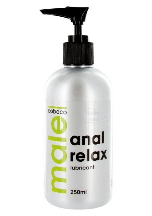 Анальный лубрикант MALE Cobeco Anal Relax Lubricant - 250 мл. - Cobeco - купить с доставкой в Перми