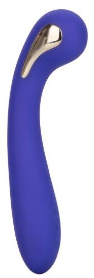 Фиолетовый вибромассажер с электростимуляцией Intimate Estim Petite G Wand - 19 см. - California Exotic Novelties - купить с доставкой в Перми