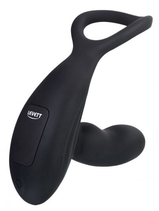 Черный стимулятор простаты Maud с вибрацией - Levett - в Перми купить с доставкой