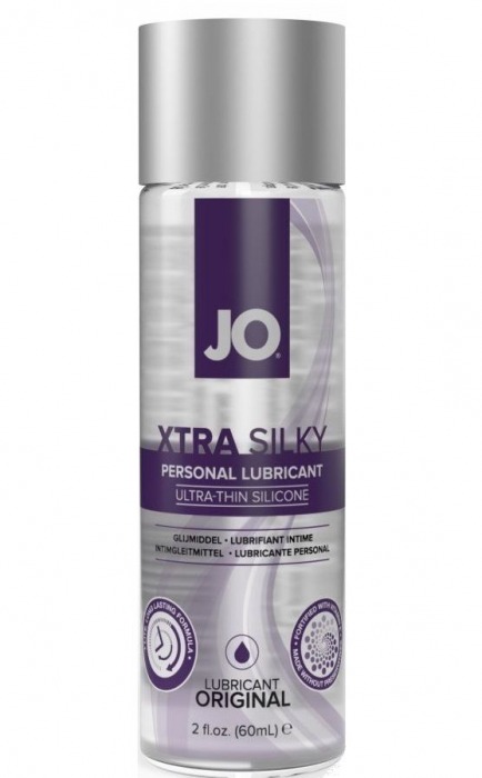 Лубрикант на силиконовой основе JO Xtra Silky - 60 мл. - System JO - купить с доставкой в Перми