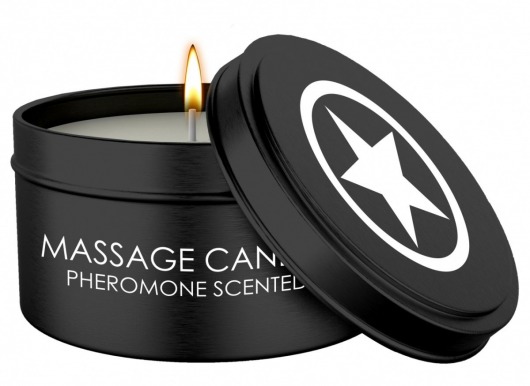 Массажная свеча с феромонами Massage Candle Pheromone Scented - Shots Media BV - купить с доставкой в Перми