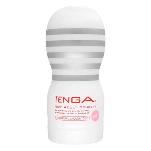 Мастурбатор TENGA Original Vacuum Cup Soft - Tenga - в Перми купить с доставкой