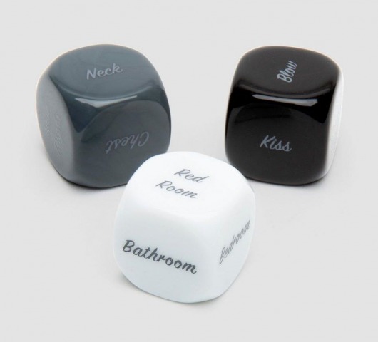 Игральные кубики для пар Play Nice - Fifty Shades of Grey - купить с доставкой в Перми