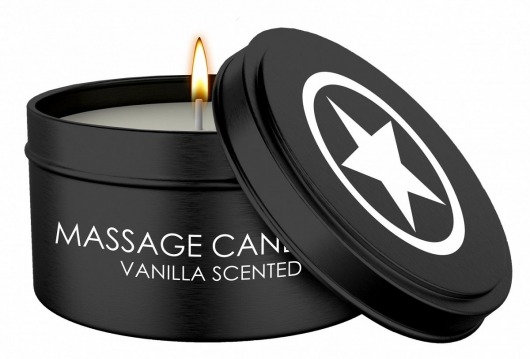 Массажная свеча с ароматом ванили Massage Candle - Shots Media BV - купить с доставкой в Перми