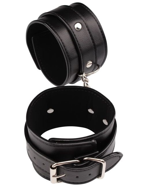 Черные оковы Classic Ankle Cuffs - Chisa - купить с доставкой в Перми