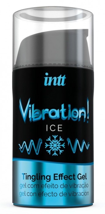 Жидкий интимный гель с эффектом вибрации Vibration! Ice - 15 мл. - INTT - купить с доставкой в Перми