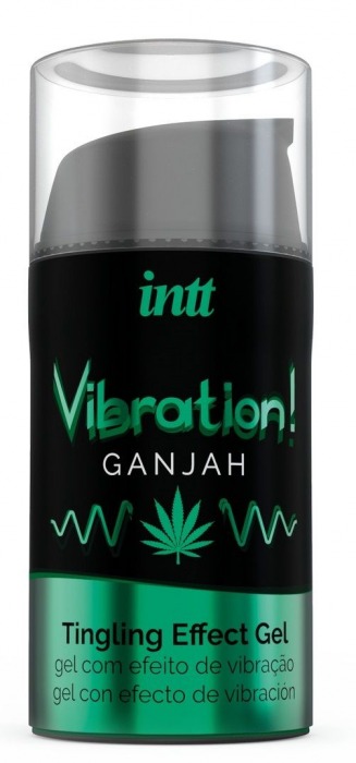 Жидкий интимный гель с эффектом вибрации Vibration! Ganjah - 15 мл. - INTT - купить с доставкой в Перми