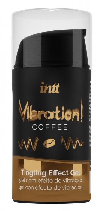 Жидкий интимный гель с эффектом вибрации Vibration! Coffee - 15 мл. - INTT - купить с доставкой в Перми