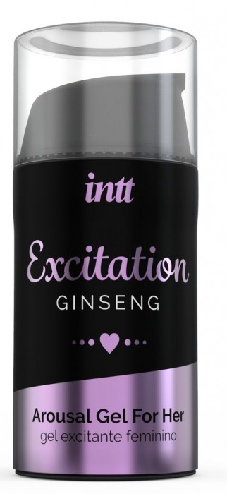 Женский возбуждающий интимный гель Excitation Ginseng - 15 мл. - INTT - купить с доставкой в Перми