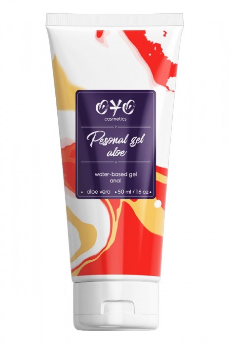 Анальная смазка на водной основе OYO Personal Gel Aloe - 50 мл. - OYO - купить с доставкой в Перми