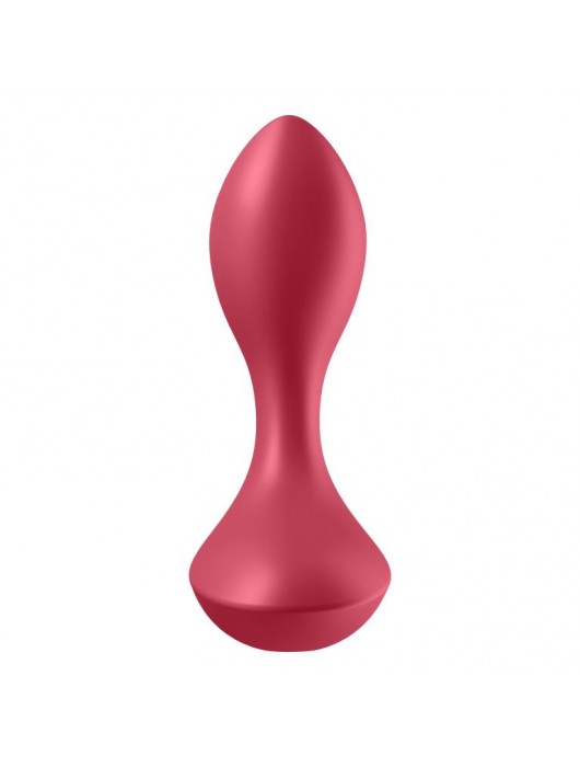 Красный вибромассажёр простаты Satisfyer Backdoor Lover - 14 см. - Satisfyer - в Перми купить с доставкой