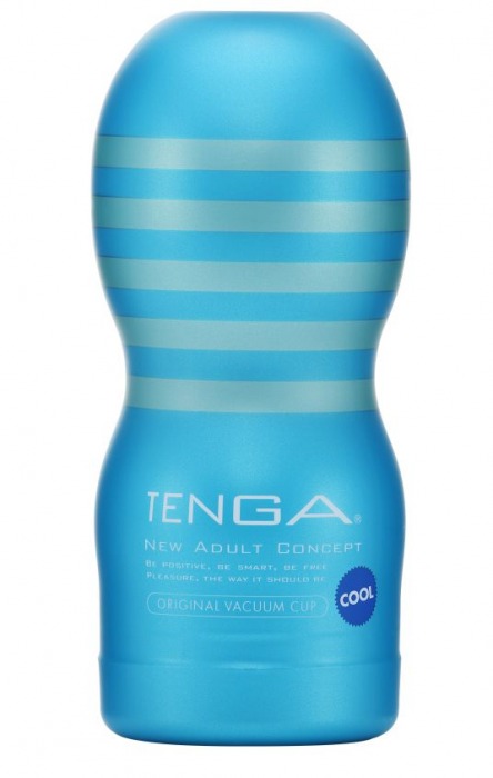 Мастурбатор с охлаждающей смазкой TENGA Original Vacuum Cup Cool - Tenga - в Перми купить с доставкой