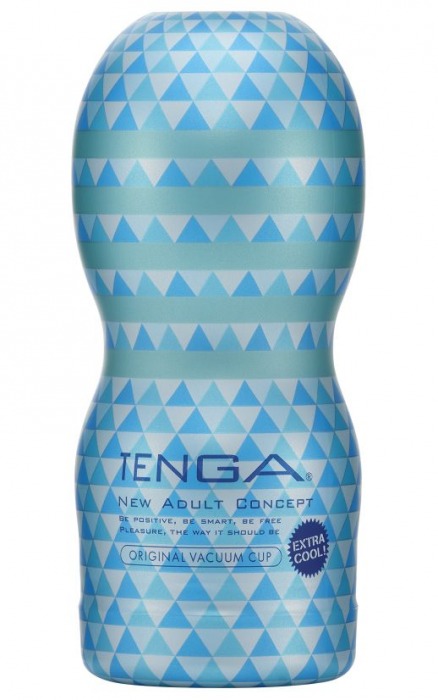 Мастурбатор с охлаждающей смазкой TENGA Original Vacuum Cup Extra Cool - Tenga - в Перми купить с доставкой