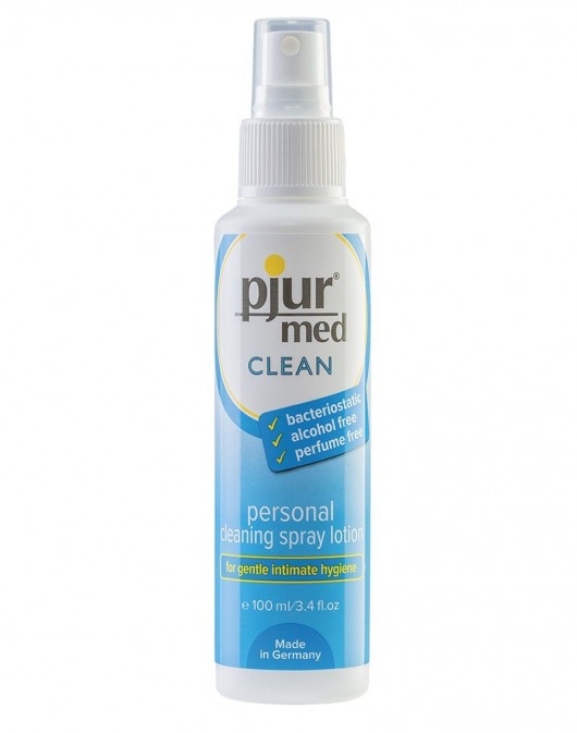 Гигиенический спрей pjur MED Clean Spray - 100 мл. - Pjur - купить с доставкой в Перми