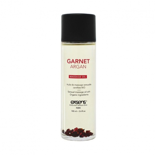 Органическое массажное масло GARNET ARGAN - 100 мл. - Exsens - купить с доставкой в Перми