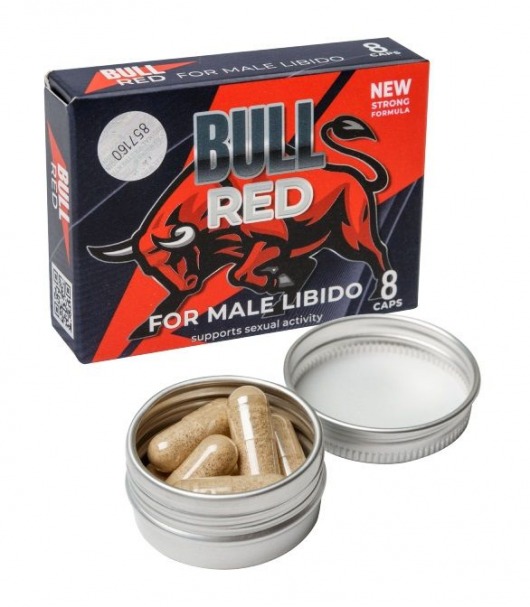 Пищевой концентрат для мужчин BULL RED - 8 капсул - Sitabella - купить с доставкой в Перми