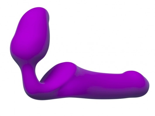 Лиловый безремневой страпон Queens M - Adrien Lastic - купить с доставкой в Перми