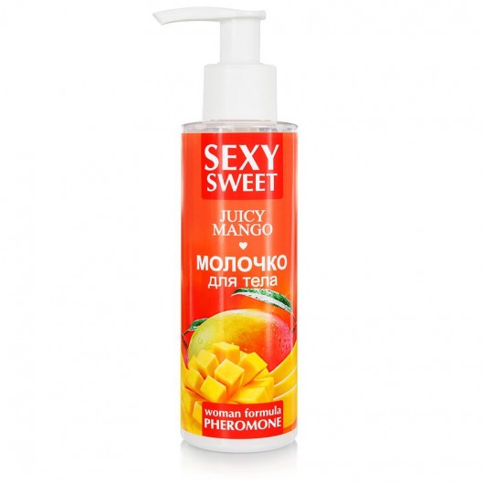 Молочко для тела с феромонами и ароматом манго Sexy Sweet Juicy Mango - 150 гр. -  - Магазин феромонов в Перми