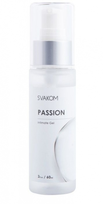 Смазка на водной основе Passion Intimate Gel - 60 мл. - Svakom - купить с доставкой в Перми