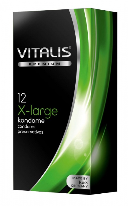 Презервативы увеличенного размера VITALIS PREMIUM x-large - 12 шт. - Vitalis - купить с доставкой в Перми
