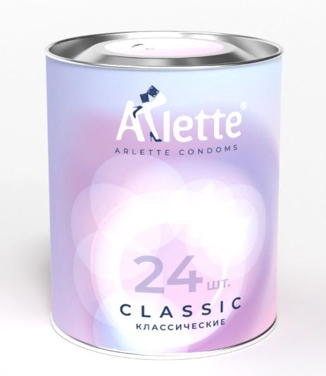 Классические презервативы Arlette Classic - 24 шт. - Arlette - купить с доставкой в Перми