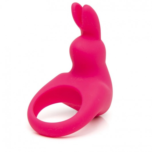 Розовое эрекционное виброкольцо Happy Rabbit Rechargeable Rabbit Cock Ring - Happy Rabbit - в Перми купить с доставкой