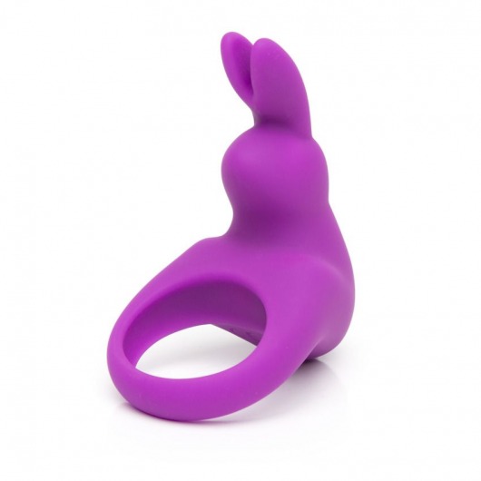 Фиолетовое эрекционное виброкольцо Happy Rabbit Rechargeable Rabbit Cock Ring - Happy Rabbit - в Перми купить с доставкой