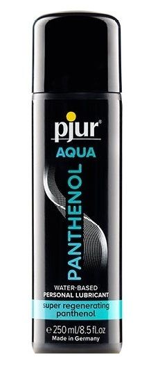 Смазка на водной основе pjur Aqua Panthenol - 250 мл. - Pjur - купить с доставкой в Перми