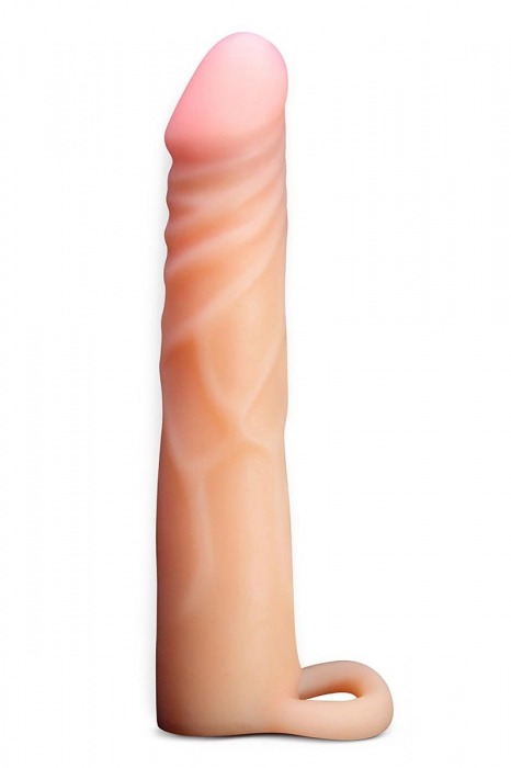 Телесная насадка на пенис Cock Xtender - 17,7 см. - Blush Novelties - в Перми купить с доставкой