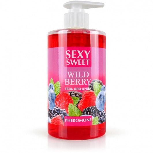 Гель для душа Sexy Sweet Wild Berry с ароматом лесных ягод и феромонами - 430 мл. -  - Магазин феромонов в Перми