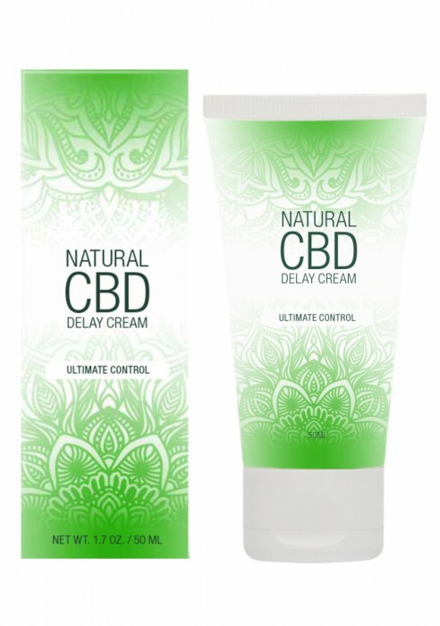 Крем-пролонгатор Natural CBD Delay Cream - 50 мл. - Shots Media BV - купить с доставкой в Перми