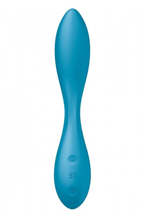 Синий гибкий вибратор Satisfyer G-Spot Flex 1 - 19,5 см. - Satisfyer