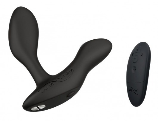 Черный анальный вибратор We-Vibe Vector+ - We-vibe - в Перми купить с доставкой