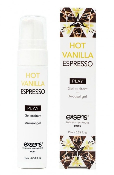 Возбуждающий гель Hot Vanilla Espresso Arousal Gel - 15 мл. - Exsens - купить с доставкой в Перми