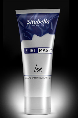 Силиконовая гель-смазка FLIRT MAGIC Ice с лёгким пролонгирующим эффектом - 75 мл. - Sitabella - купить с доставкой в Перми