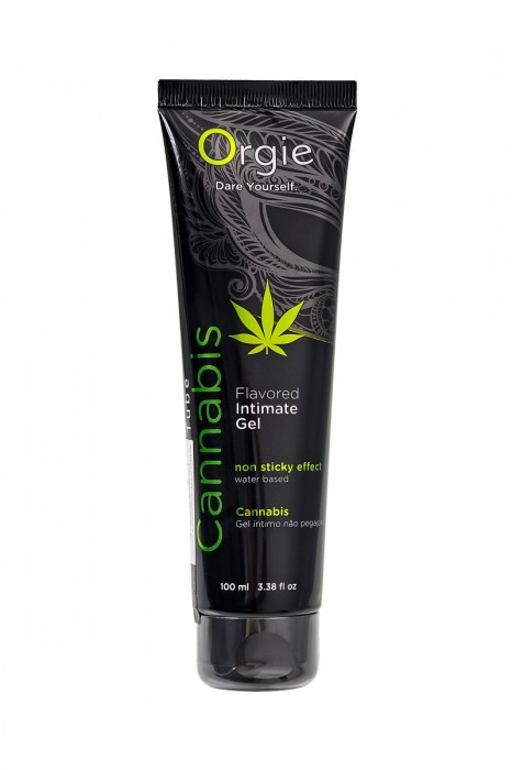 Интимный гель на водной основе ORGIE Lube Tube Cannabis - 100 мл. - ORGIE - купить с доставкой в Перми