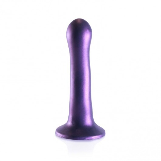 Фиолетовый фаллоимитатор Ultra Soft - 18 см. - Shots Media BV