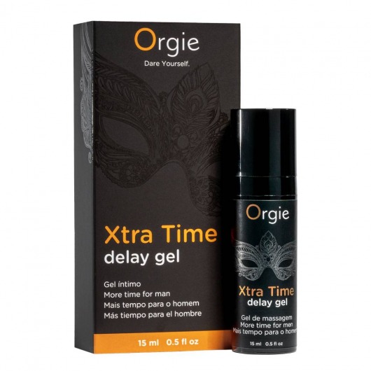 Продлевающий гель Orgie Xtra Time Delay Gel - 15 мл. - ORGIE - купить с доставкой в Перми