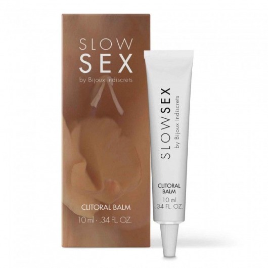 Бальзам для клитора Slow Sex Clitoral Balm - 10 мл. - Bijoux Indiscrets - купить с доставкой в Перми