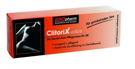 Возбуждающий крем для женщин ClitoriX active - 40 мл. - Joy Division - купить с доставкой в Перми