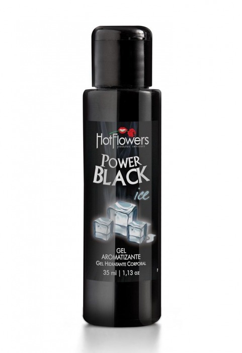 Стимулирующий гель для массажа Power Black - 35 мл. - HotFlowers - купить с доставкой в Перми