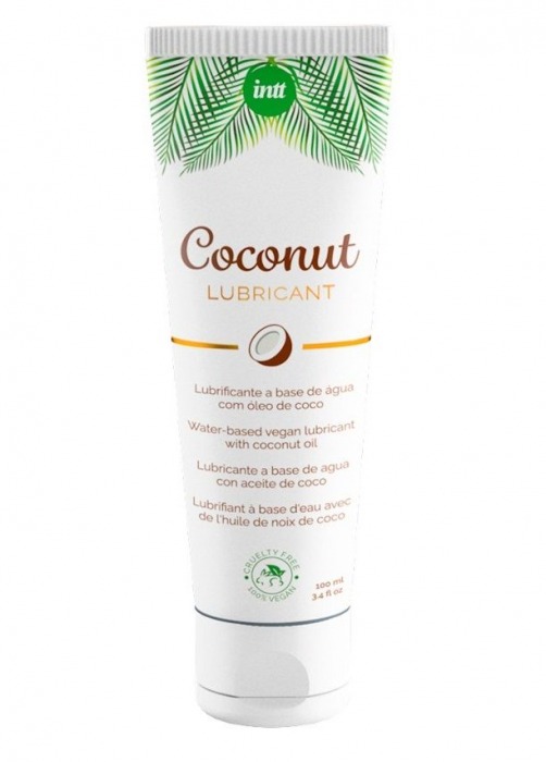 Веганская смазка на водной основе Coconut Lubricant - 100 мл. - INTT - купить с доставкой в Перми