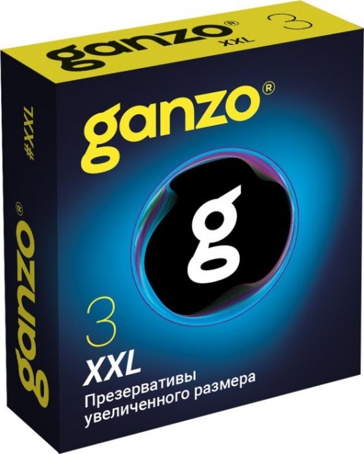 Презервативы увеличенного размера Ganzo XXL - 3 шт. - Ganzo - купить с доставкой в Перми