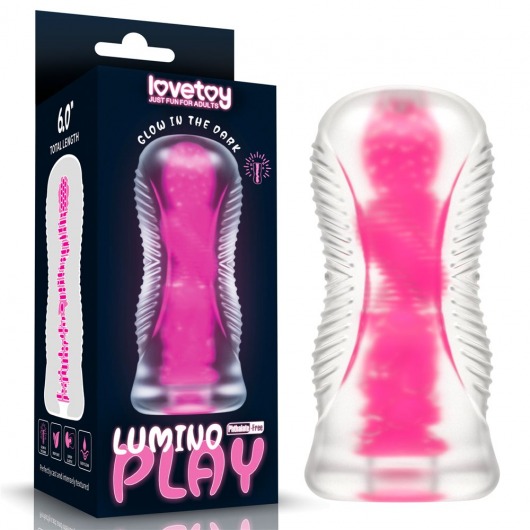 Светящийся в темноте мастурбатор 6.0 Lumino Play Masturbator - Lovetoy - в Перми купить с доставкой