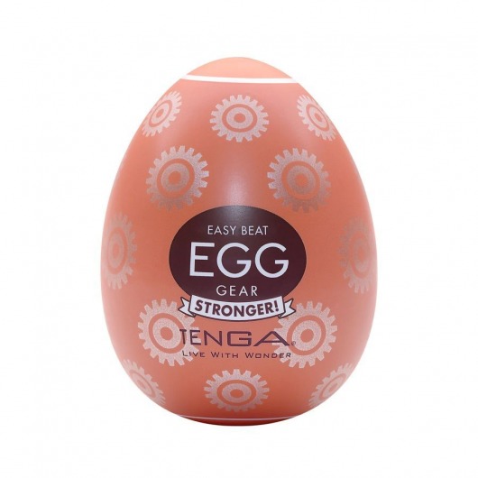 Мастурбатор-яйцо Tenga Egg Gear - Tenga - в Перми купить с доставкой